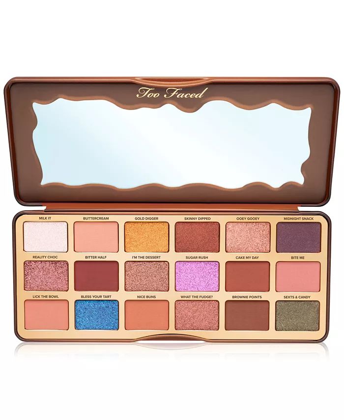 Too Faced Better Than Chocolate Cocoa-Infused Eye Shadow Palette - Macy's | Macy's
