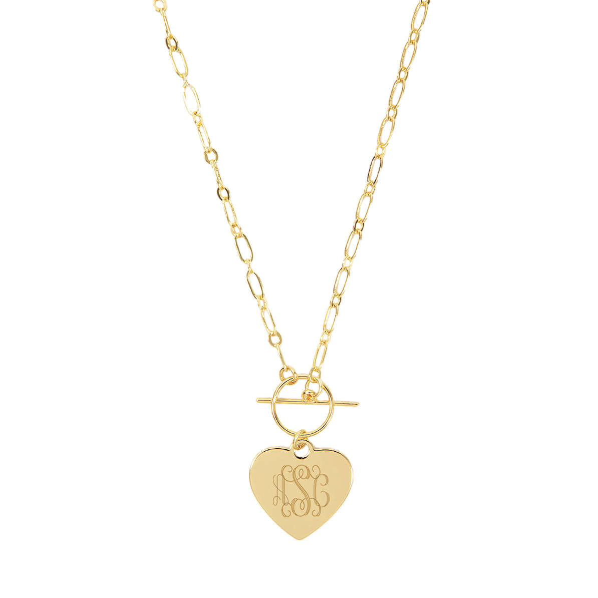 Personalized Heart Pendant Necklace | Marleylilly