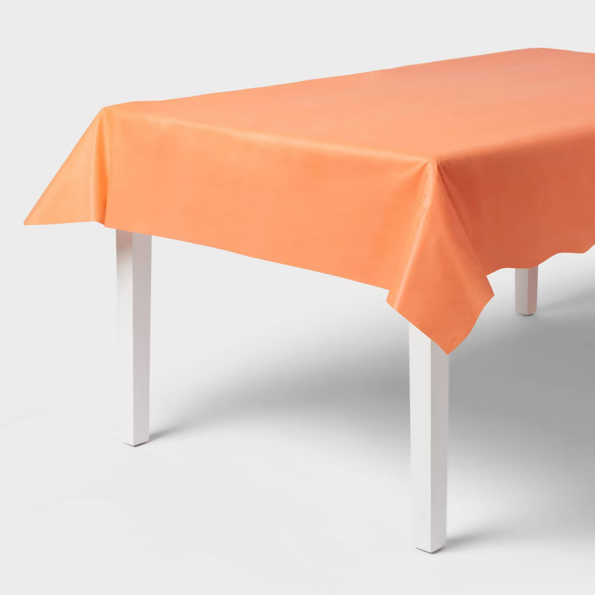 Orange Solid Table Cover 1ct - Spritz™ | Target