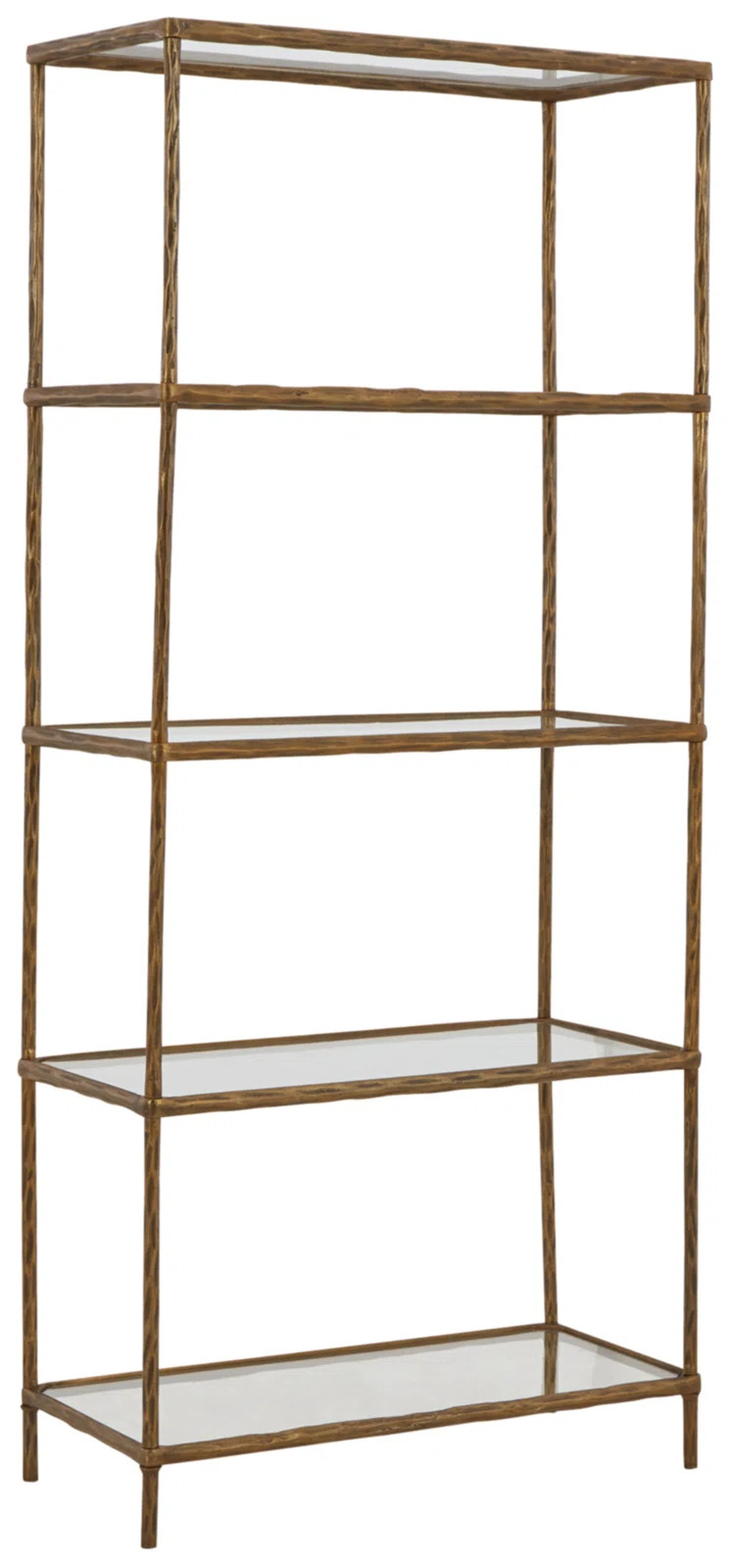 Ryandale 72'' H x 32'' W Aluminum Etagere Bookcase | Wayfair North America
