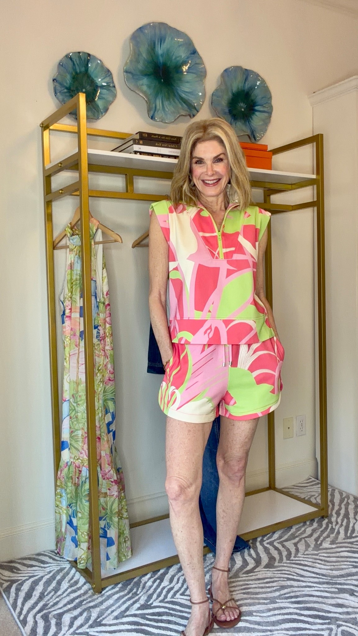 Love this printed set for vacation or spring break! Size S

#LTKTravel #LTKspring #LTKOver40