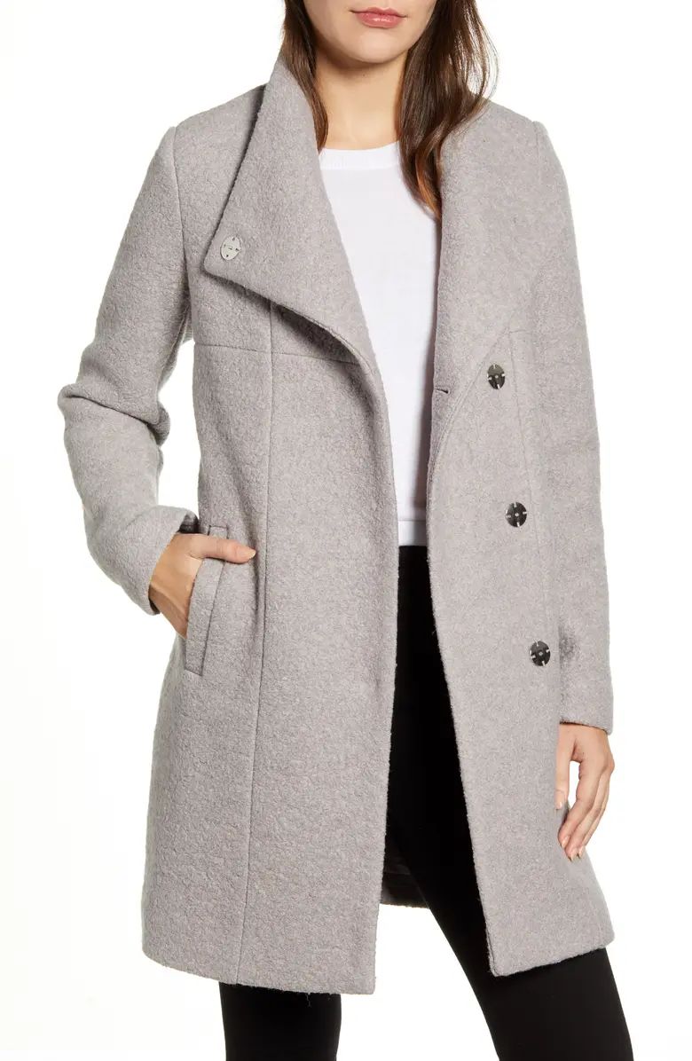 Wool Blend Bouclé Coat | Nordstrom