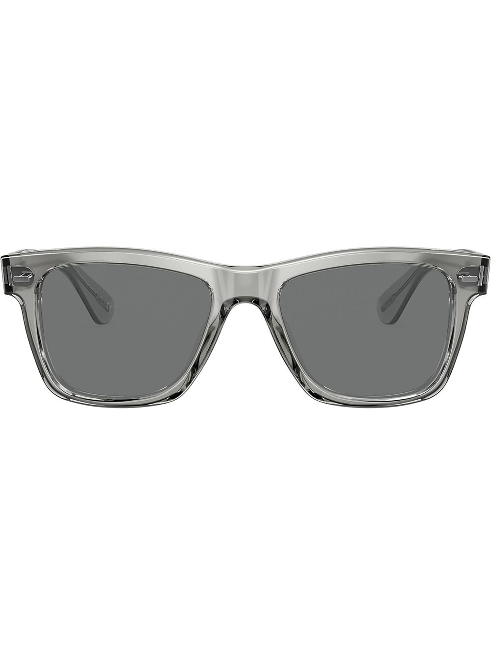 Oliver Peoples - Óculos de sol Oliver Sun - homem - acetato - 51 - Cinza | Farfetch (BR)