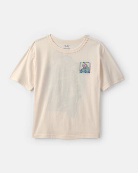 Boys Landscape Graphic Tee - Cream | Carter's Inc
