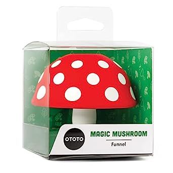 OTOTO Magic Mushroom - Foldable Kitchen Funnel - Small Funnel with Wide Mouth for Jars, Canning, ... | Amazon (US)