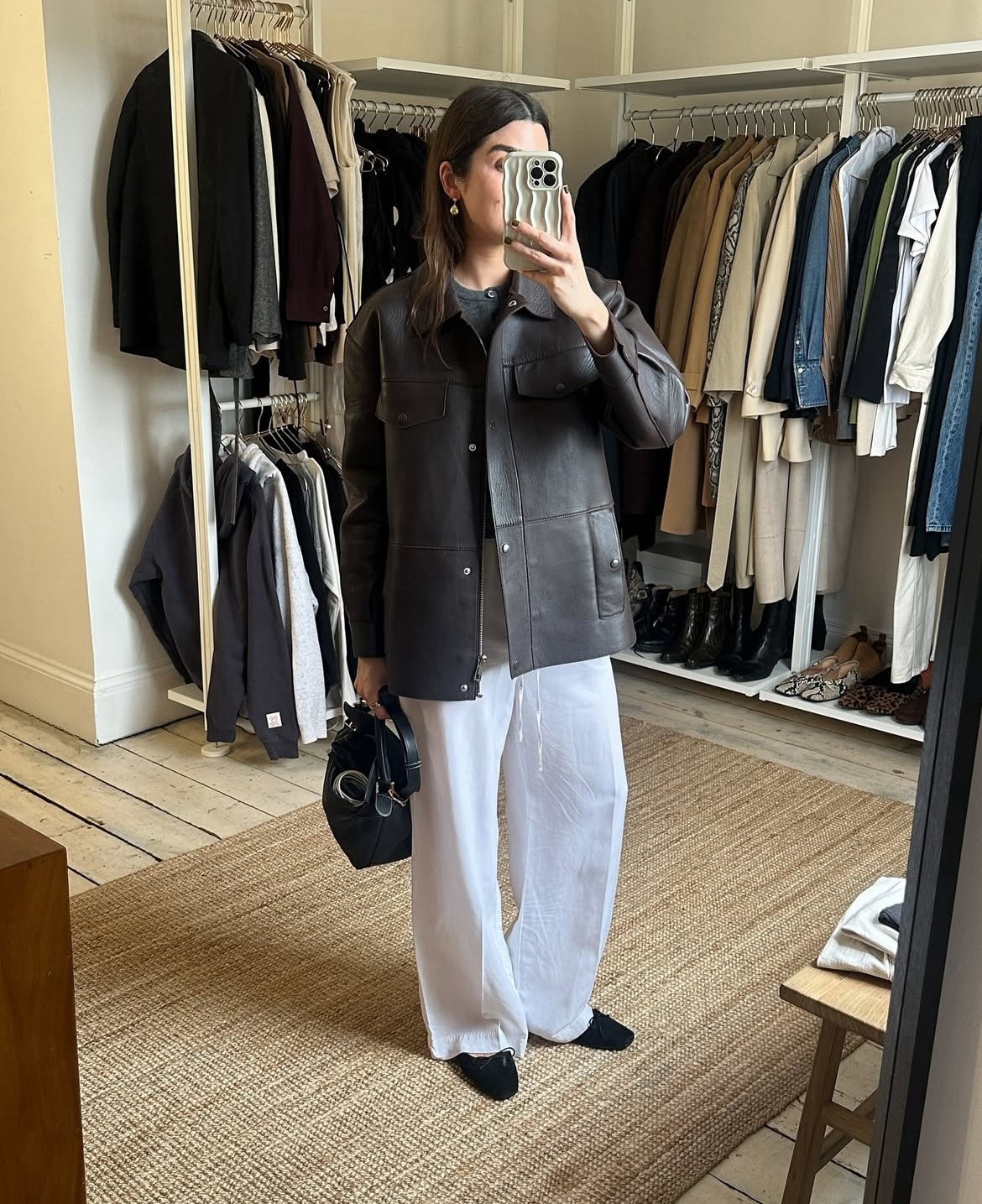 Spring Styling: Soft trousers and the perfect jacket for when the weather doesn’t know what it’s doing. Giving cool girl spring vibes!

#LTKAprilSpotlight #LTKstyletip #LTKspring