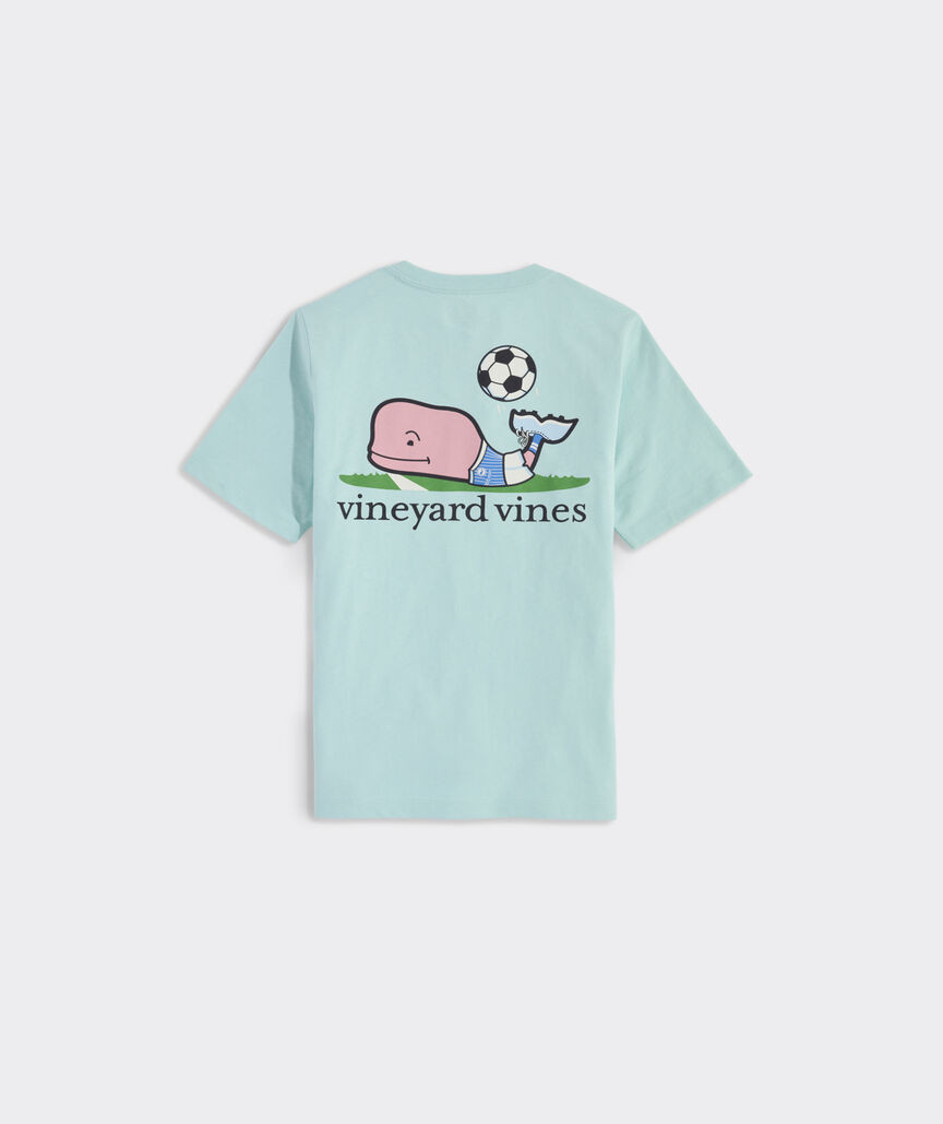Boys' Soccer Ball Toss Whale Short-Sleeve Pocket Tee | vineyard vines