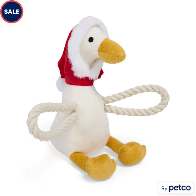 Merry Makings Goose Plush Rope Dog Toy, Large | Petco