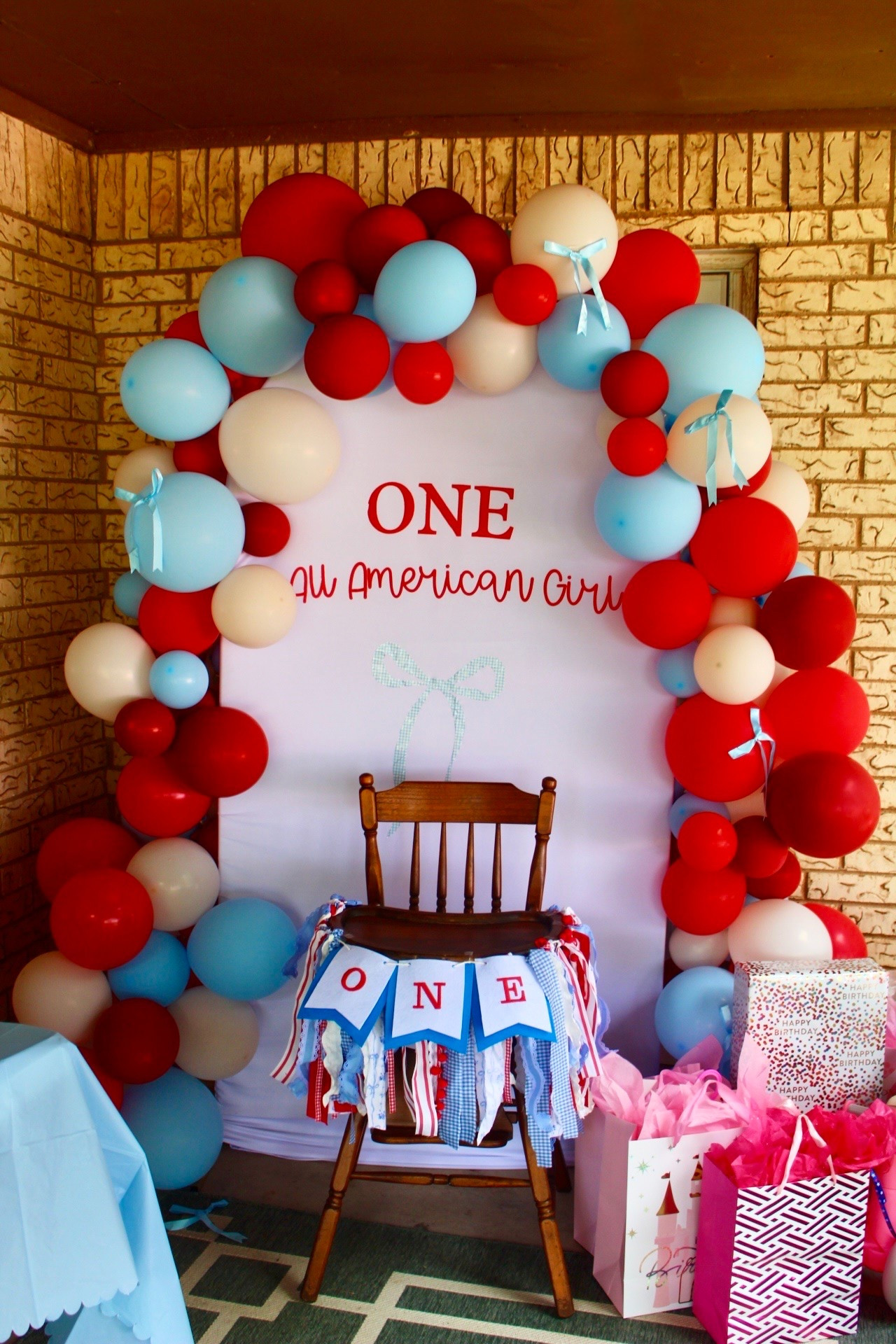 ONE All American Girl party theme 🇺🇸

#LTKKids #LTKHome #LTKSeasonal