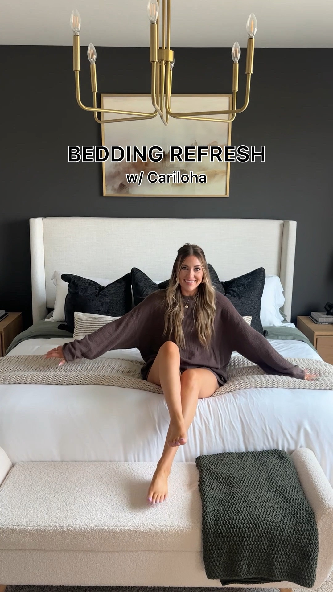 Bedding refresh! Use code MAKENNA30 for 30% off