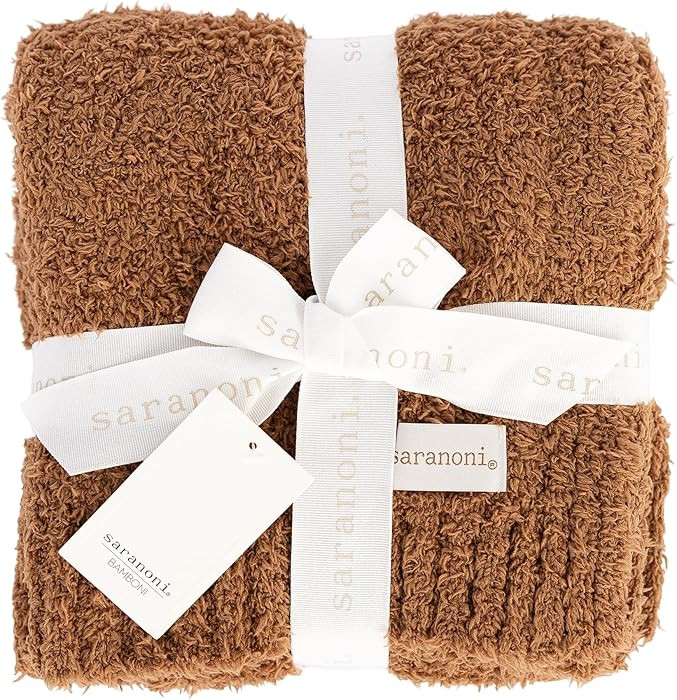 Saranoni Bamboni Baby Blanket | Luxury Plush Super Soft Blanket | Breathable Comfort Infant Baby ... | Amazon (US)