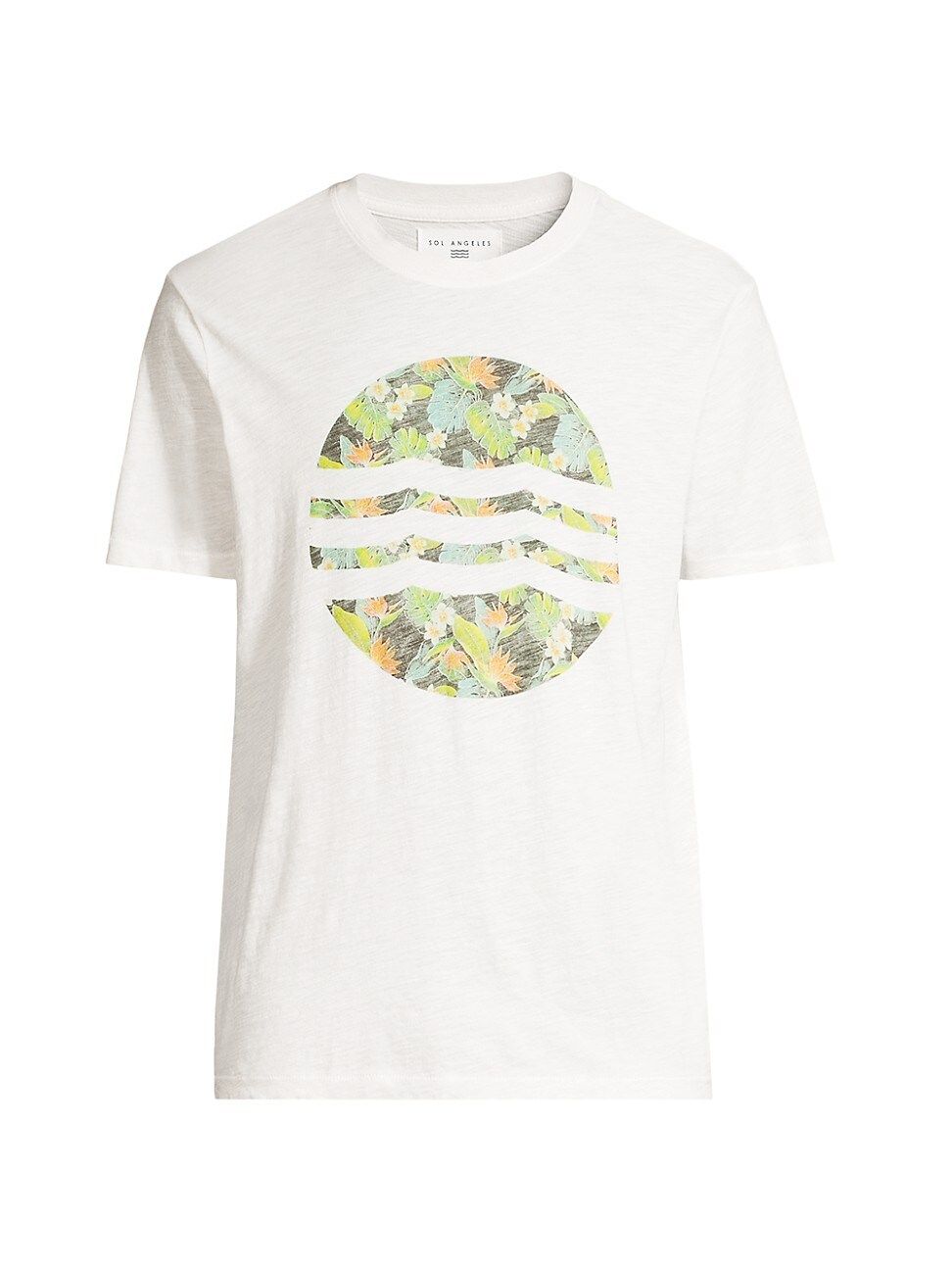 Men's Desert Floral Wave Graphic T-Shirt - White - Size Large | Saks Fifth Avenue