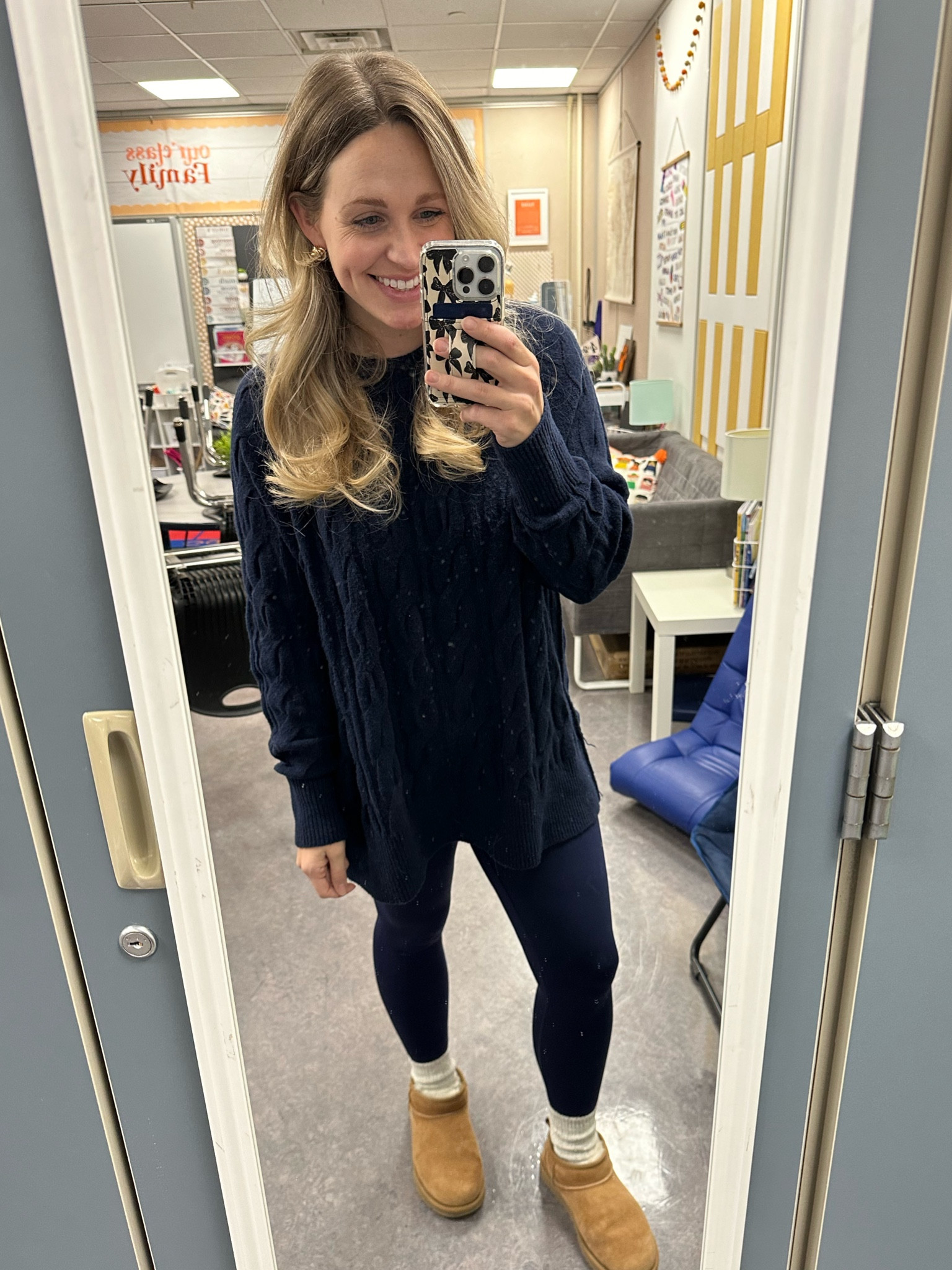 Monochromatic vibes - wearing a small in the sweater! 

#LTKSaleAlert #LTKFindsUnder50