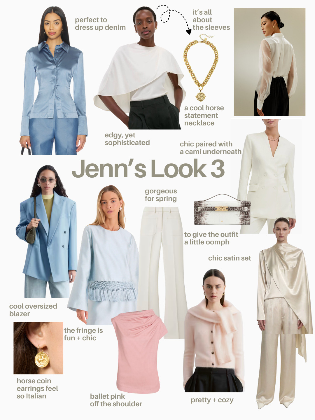 Chic Pastels for Spring with a little flare.  

 #LTKootd #LTKSeasonal #LTKWorkwear