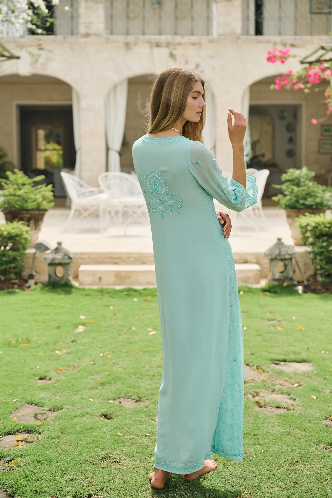 Meghan Caftan - Seaglass | Julia Amory