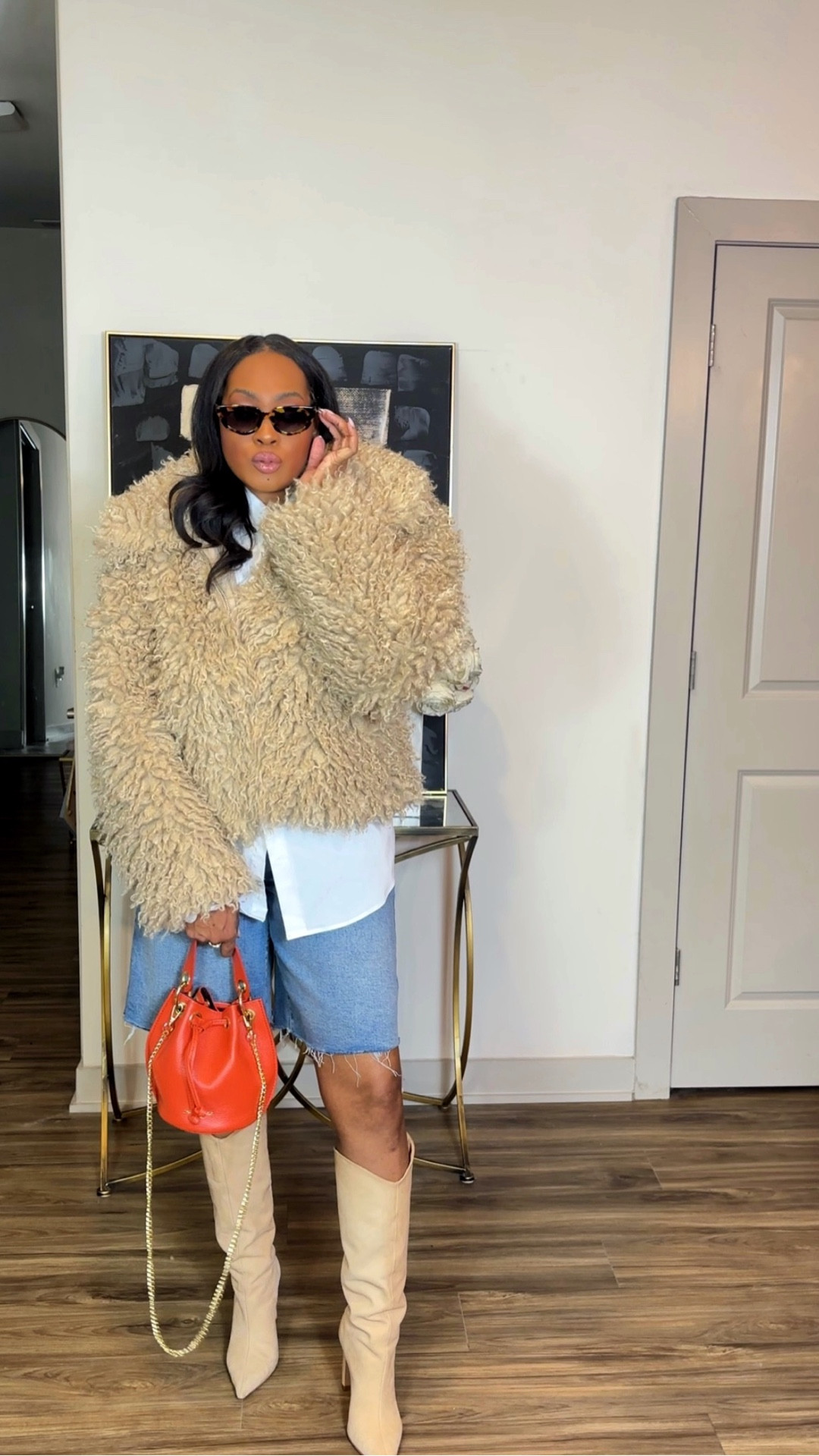 Winter Style: Yes, it’s cold but get cute 🤎
Jacket ( medium ) 

#fauxfur #statementcoat #winterstyle

#LTKootd