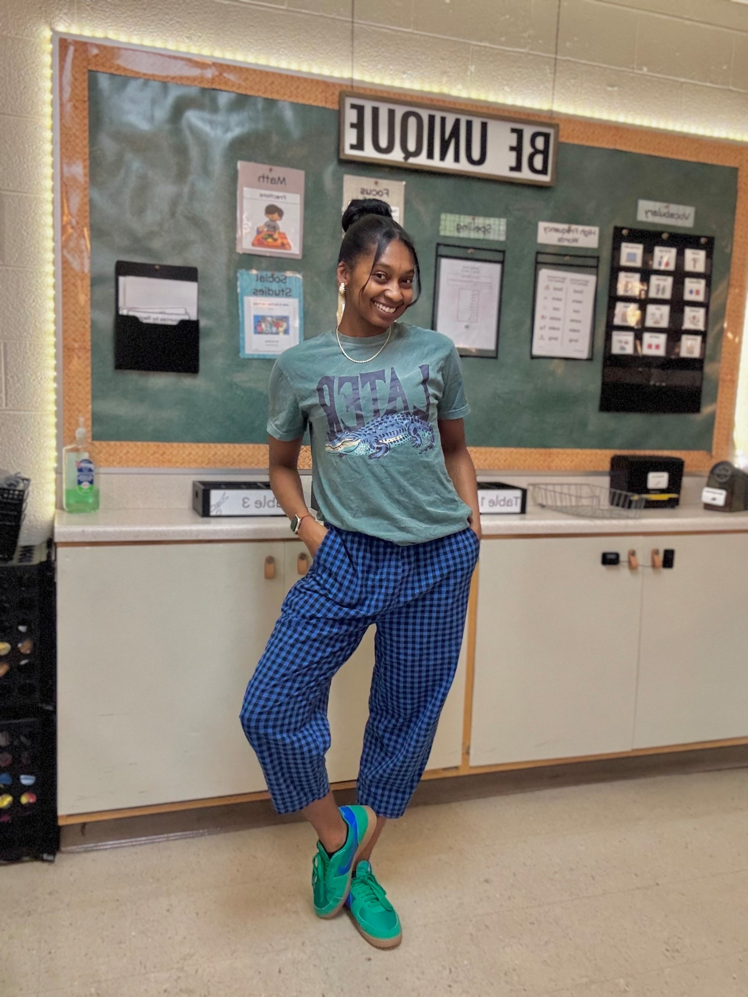 Dopamine teacher outfit

#teaching #ootd

#LTKFindsUnder50 #LTKootd