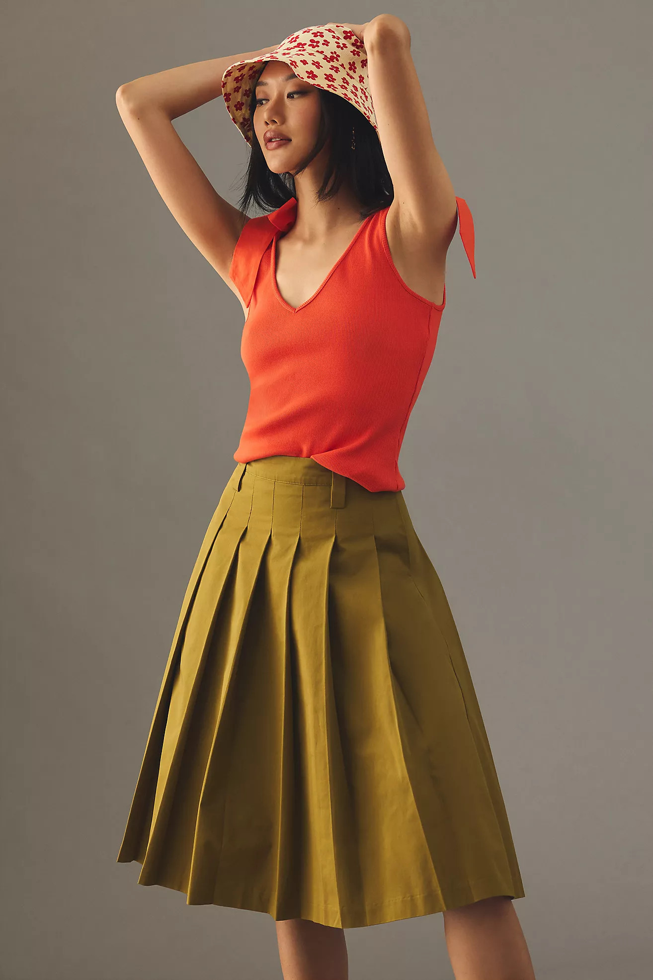 Maeve Bow-Tie Tank | Anthropologie (US)