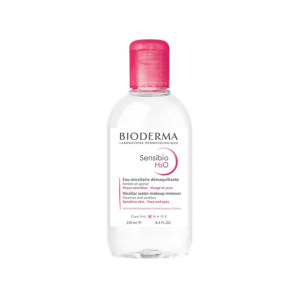 Água Micelar Facial de Limpeza Bioderma Sensibio H2O 250 ml | Amobeleza (BR)