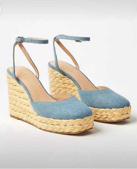Cute espadrille wedge sandals 

#LTKfindsunder50 #LTKshoecrush #LTKSeasonal