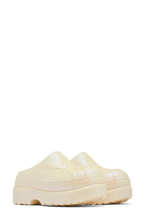 SOREL Caribou Platform Clog in Chalk at Nordstrom, Size 9 | Nordstrom