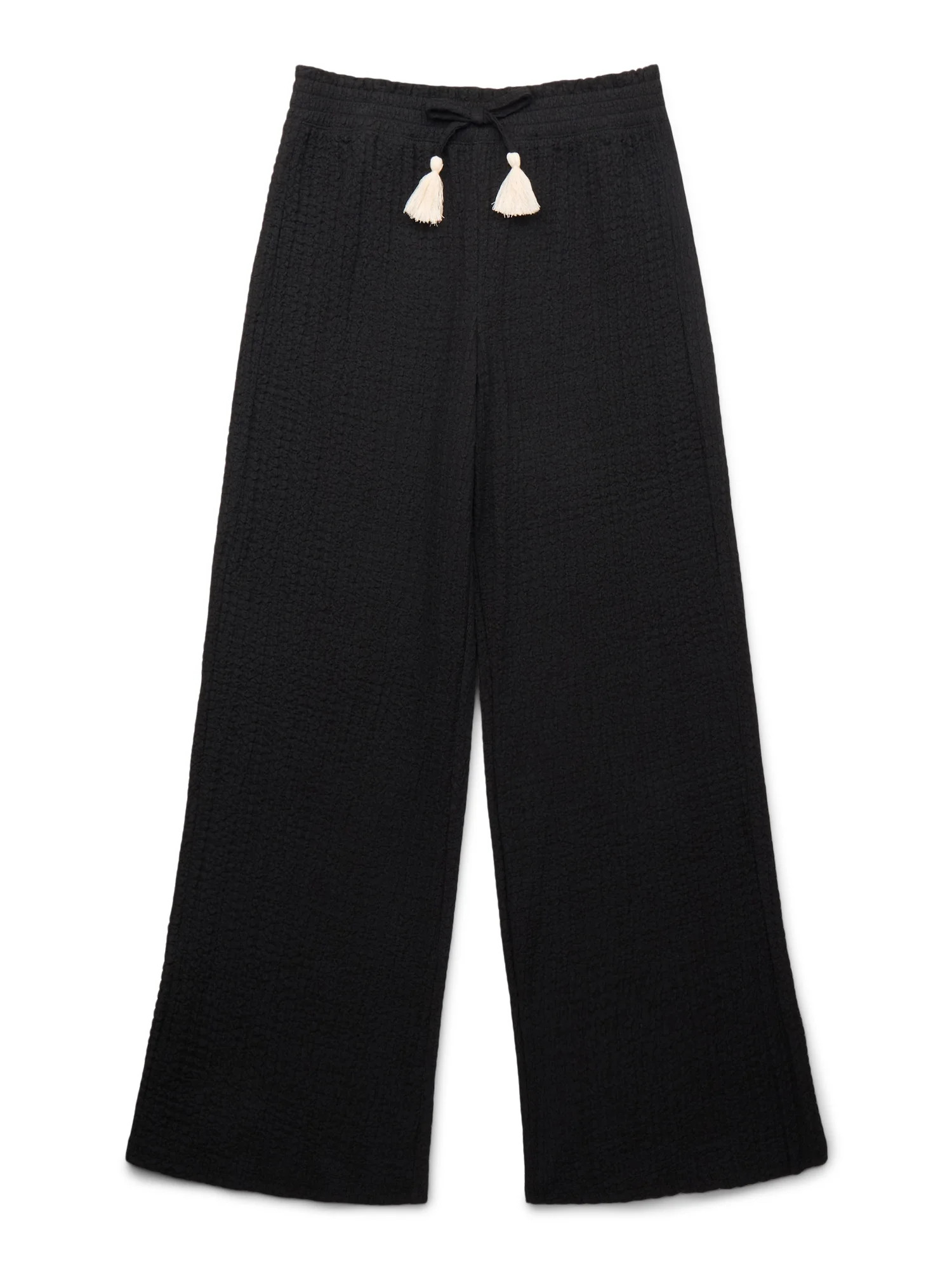 Wonder Nation Girls Smocked Waist Pants, Sizes 4-18 & Plus | Walmart (US)