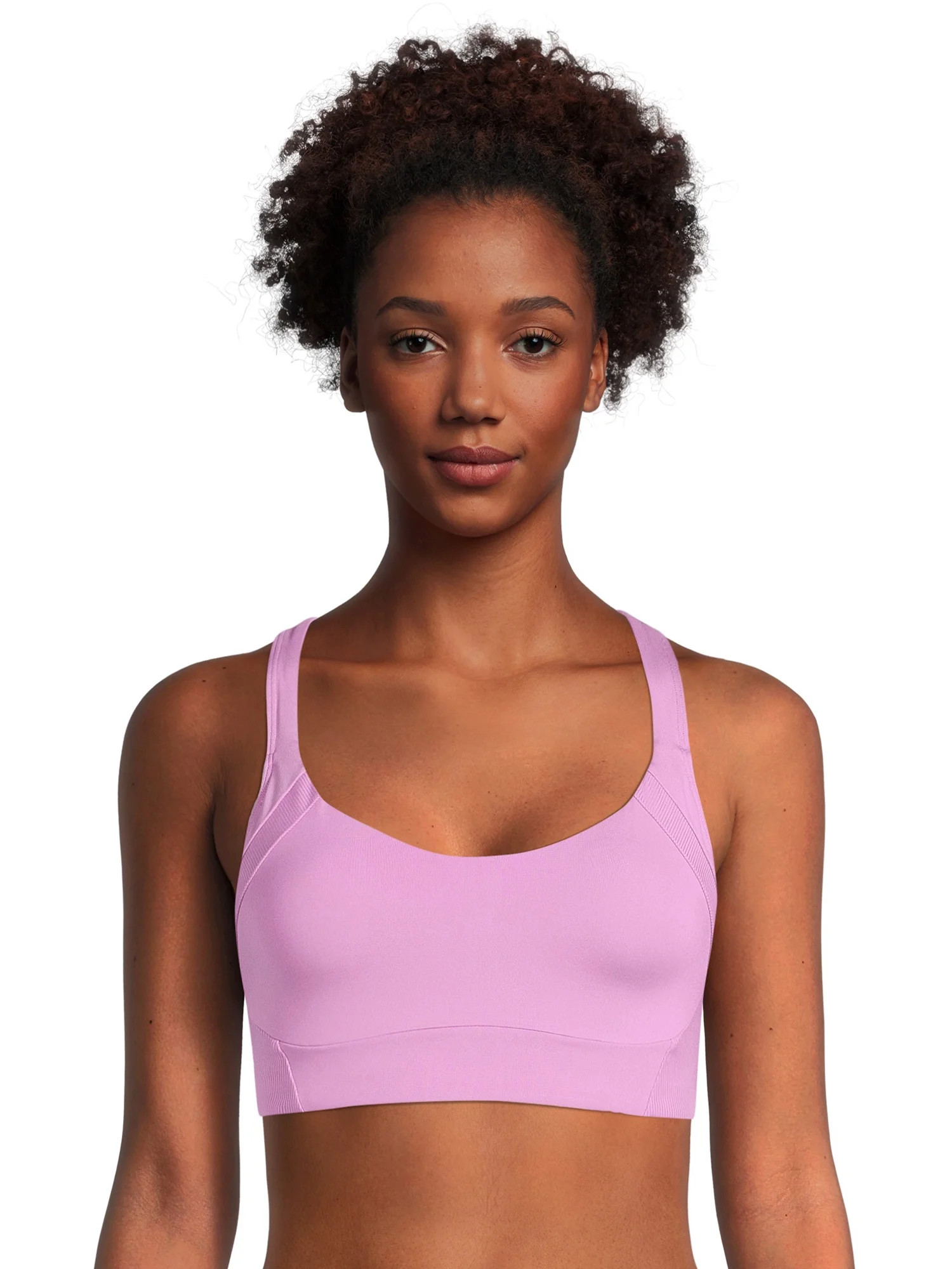 Avia Women's Split Racerback Bra with Adjustable Straps | Walmart (US)