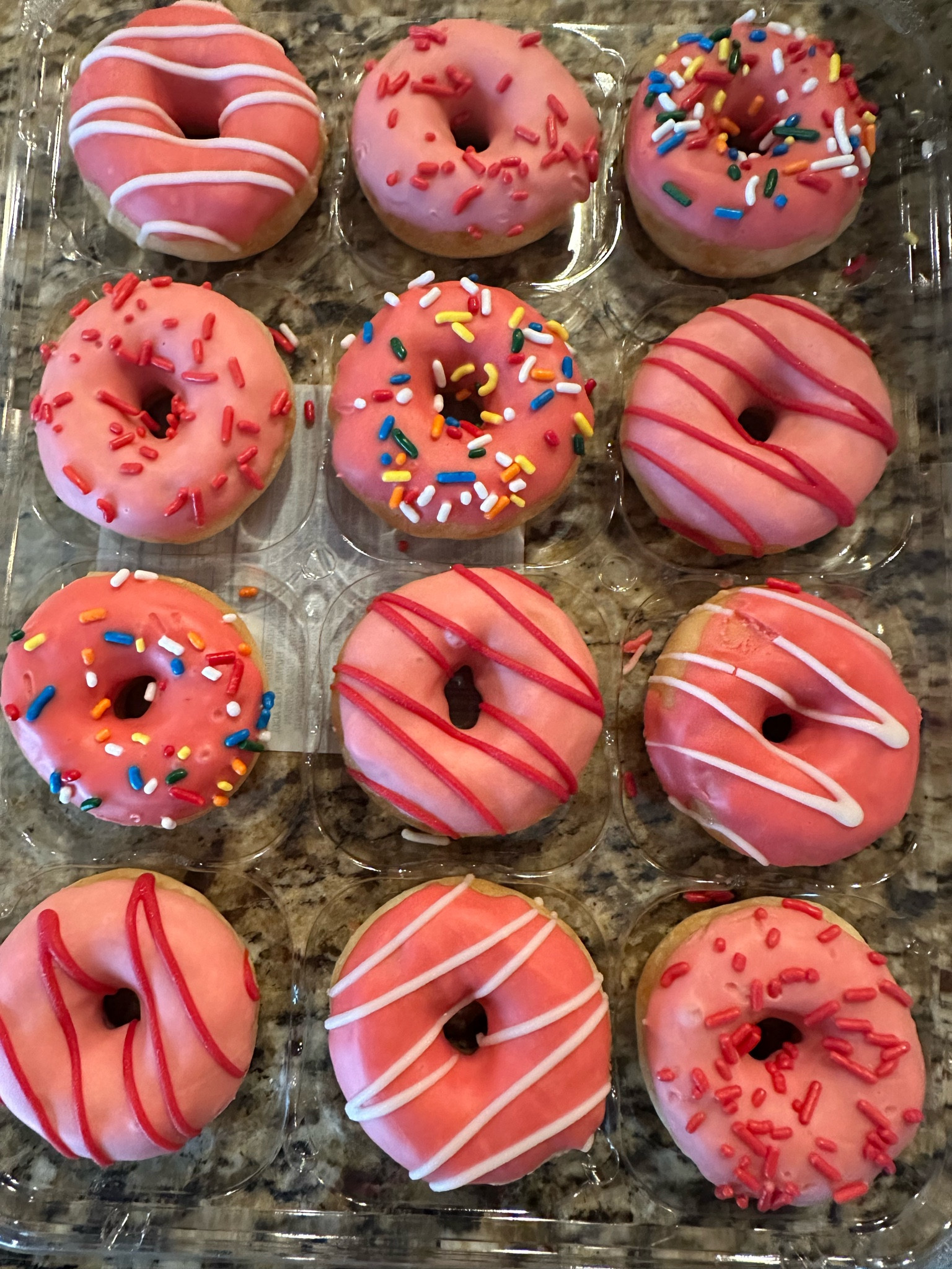Walmart has these Valentine’s Day mini strawberry donuts for $3.97 a dozen! How cute would these be for a party or just on display?! 🍓

#LTKMostLoved #LTKSeasonal #LTKparties