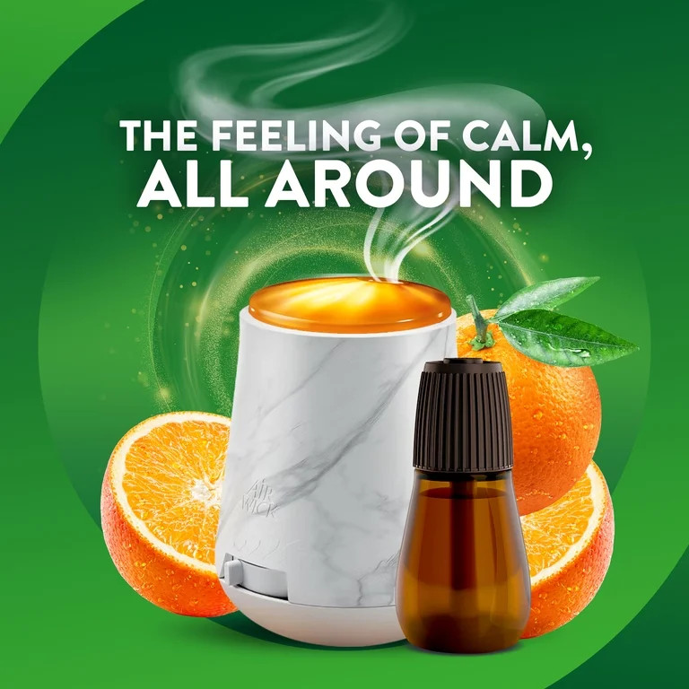 Air Wick Kit de Difusor de Aceite Perfumado Vibrante Essential Mist, Mandarina Brillante y Clemen... | Walmart (US)