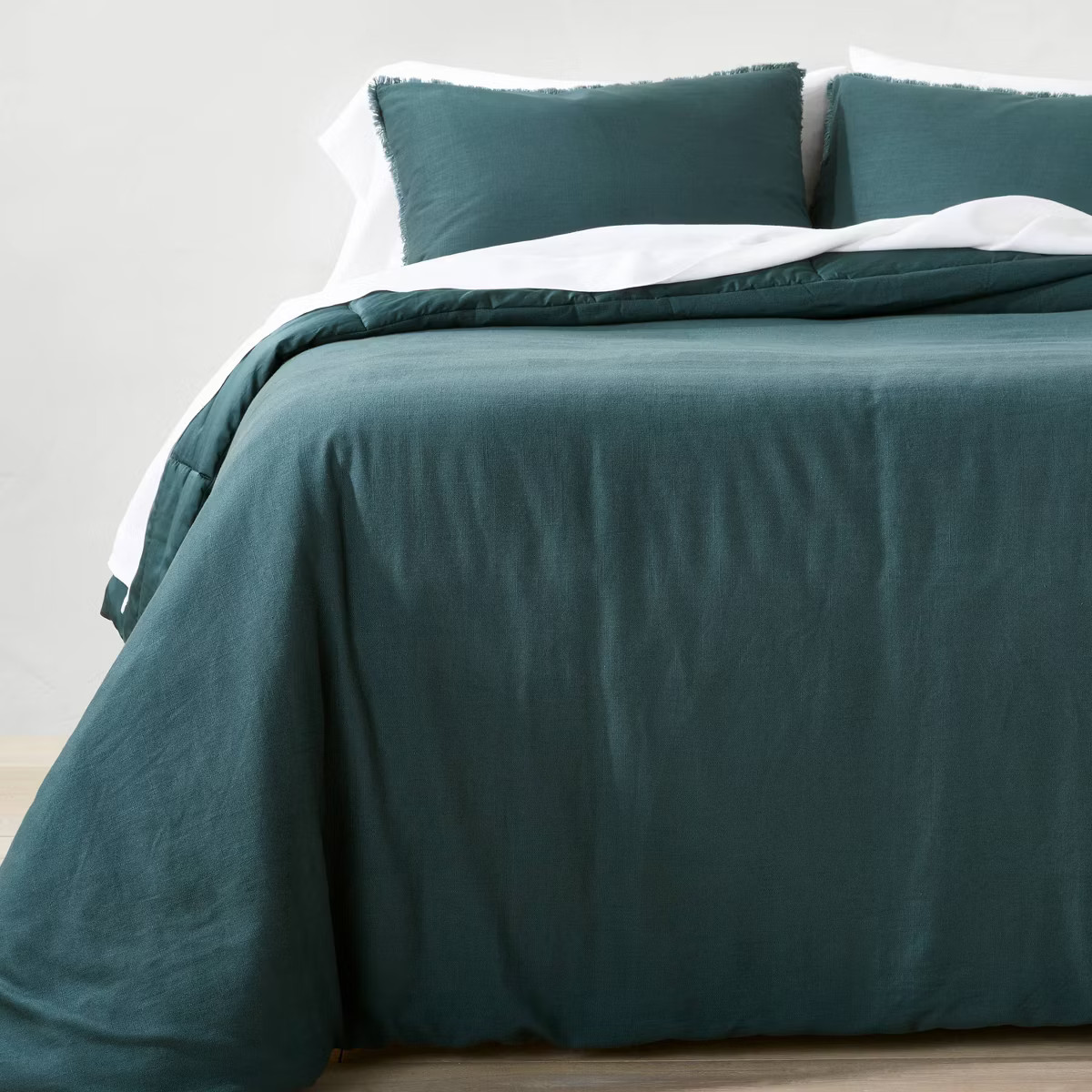 Heavyweight Linen Blend Comforter & Sham Set - Casaluna™ | Target