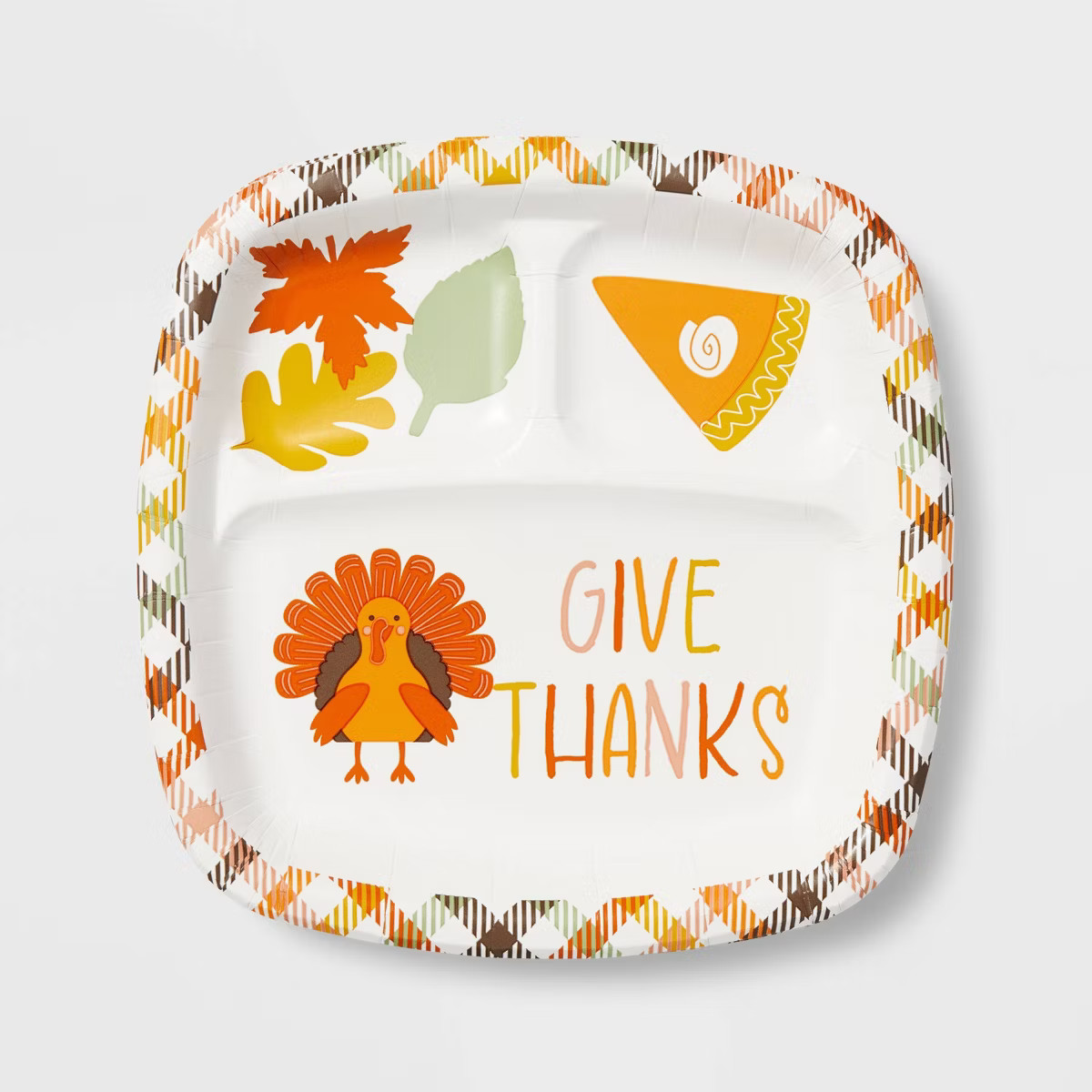 10ct Thanksgiving Kids' Paper Plate - Spritz™ | Target