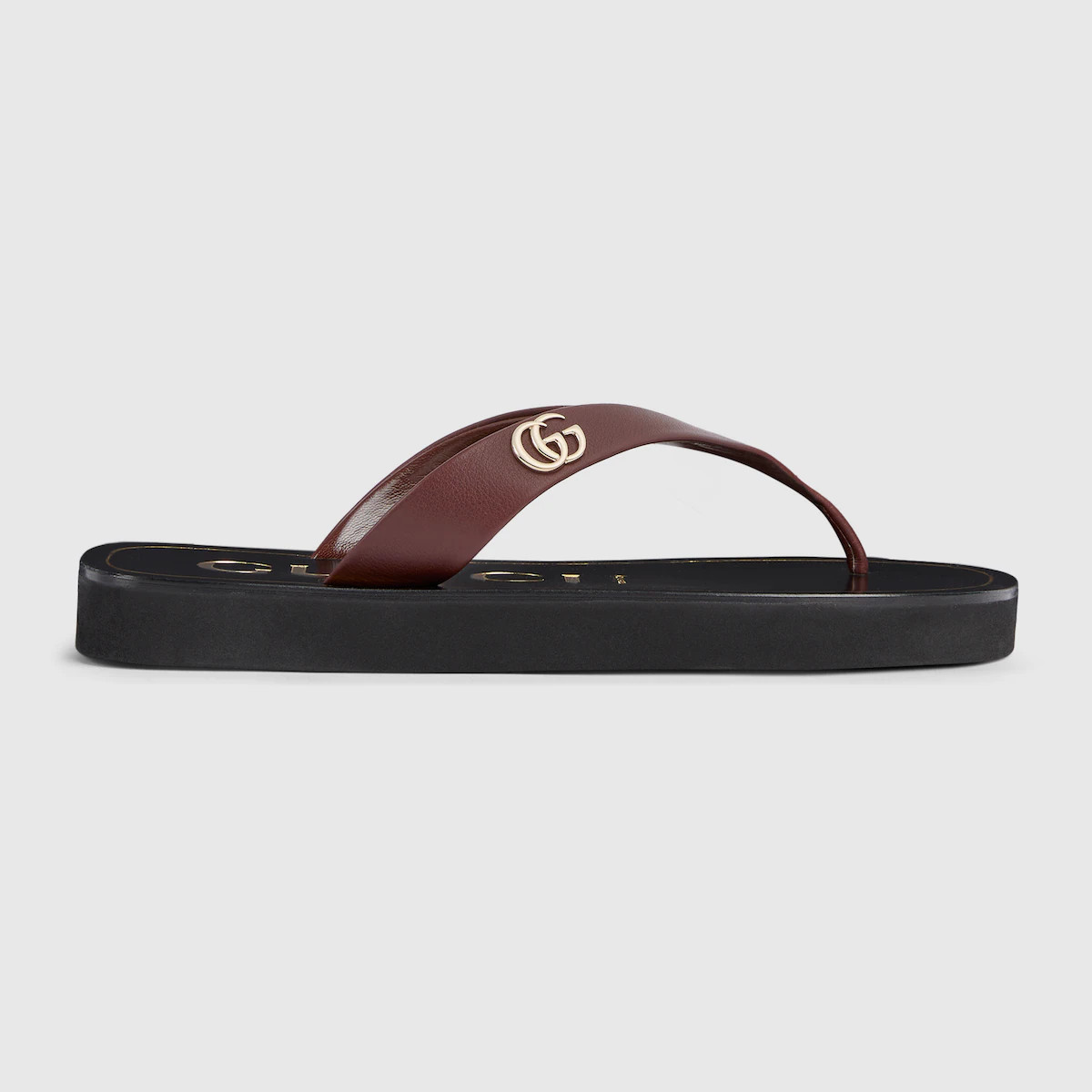 Gucci - Women's thong sandal with Double G | Gucci (US)