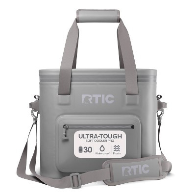 RTIC Outdoors 30 Cans/ 22qt Ultra-Tough Soft-Sided Cooler Pro - Graphite | Target