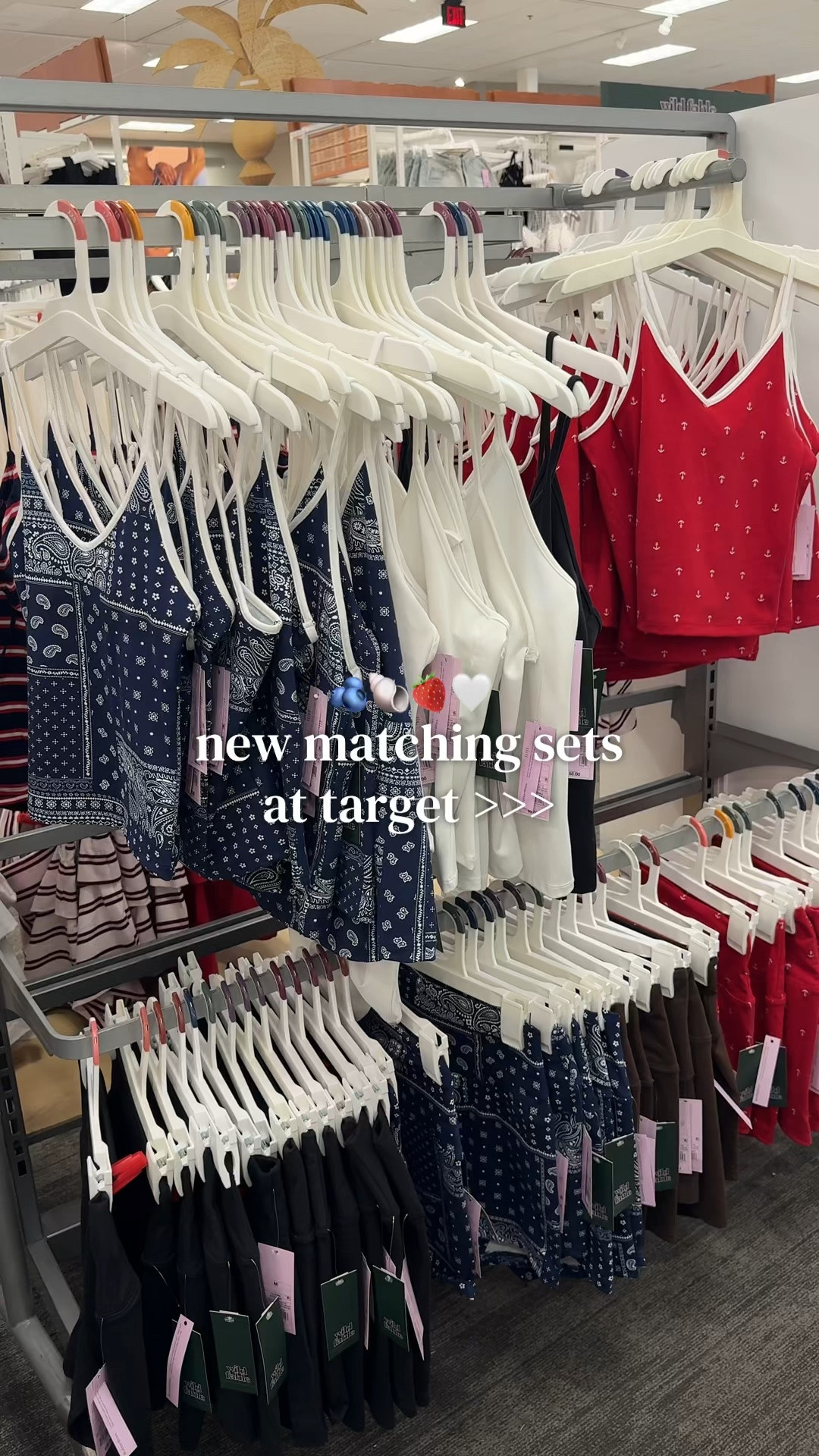 target’s new two piece sets 🫐🍓🤍

#LTKSaleAlert #LTKActive #LTKSeasonal