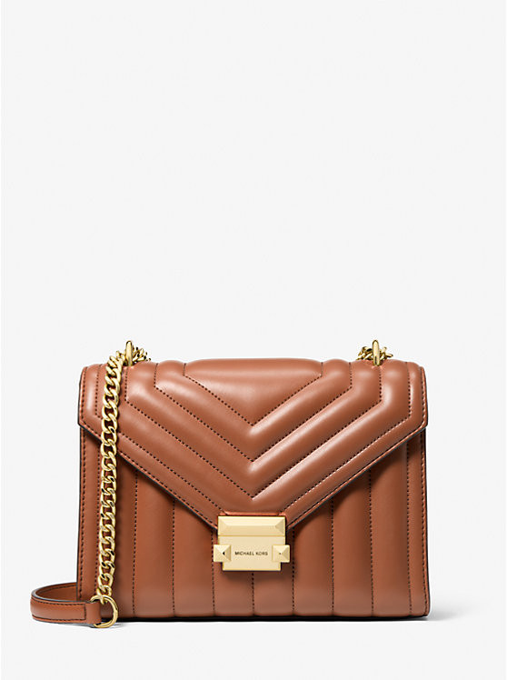 Whitney Medium Quilted Shoulder Bag | Michael Kors US