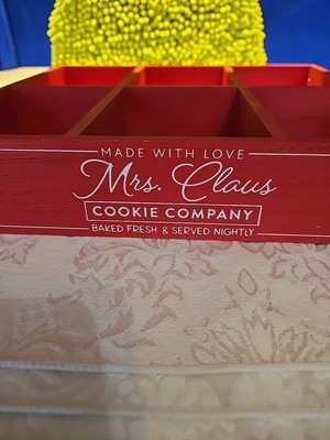 Horizon Group Decorative Cubby Tray-Mrs Claus,new | eBay US