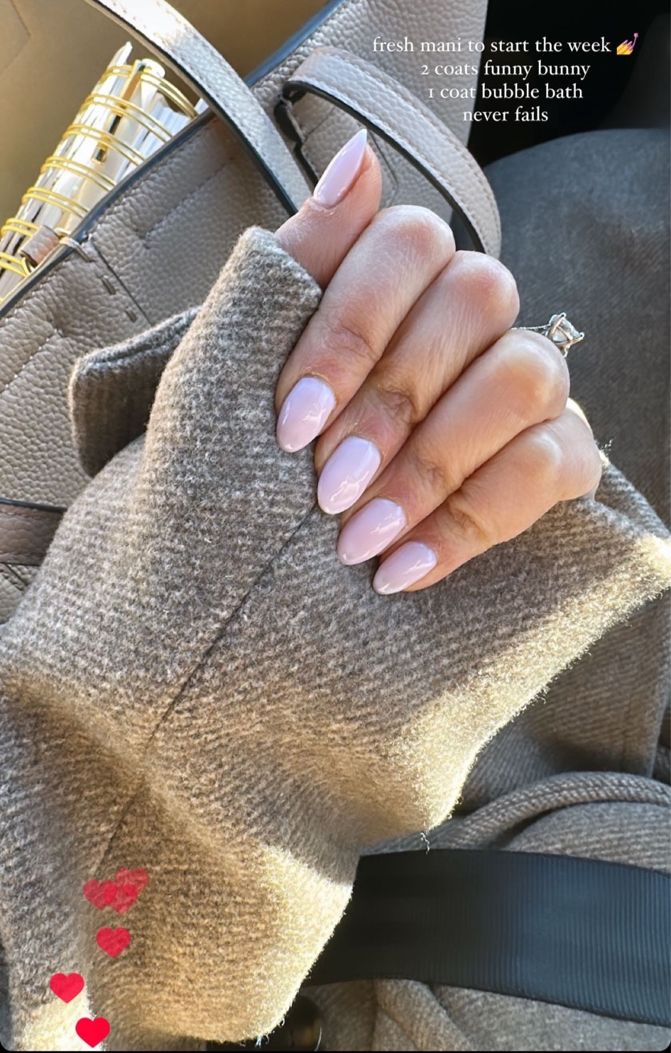 Fresh nails to start the week! 💅 

Opi funny bunny, bubble bath, best neutral pink nails, milky nails, viral tik tok, viral nail, neutral mani, pink mani, light pink nail inspo, Valentine’s Day nail inspo, Valentine’s Day nails, spring nails, spring nail inspo

#LTKbeauty #LTKSeasonal