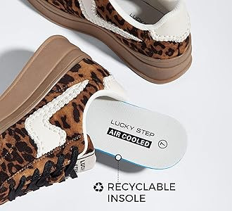 LUCKY STEP Women's Platform Fashion Sneakers Thick Sole Suede Genuine Leather Classic Rubber Gum ... | Amazon (US)