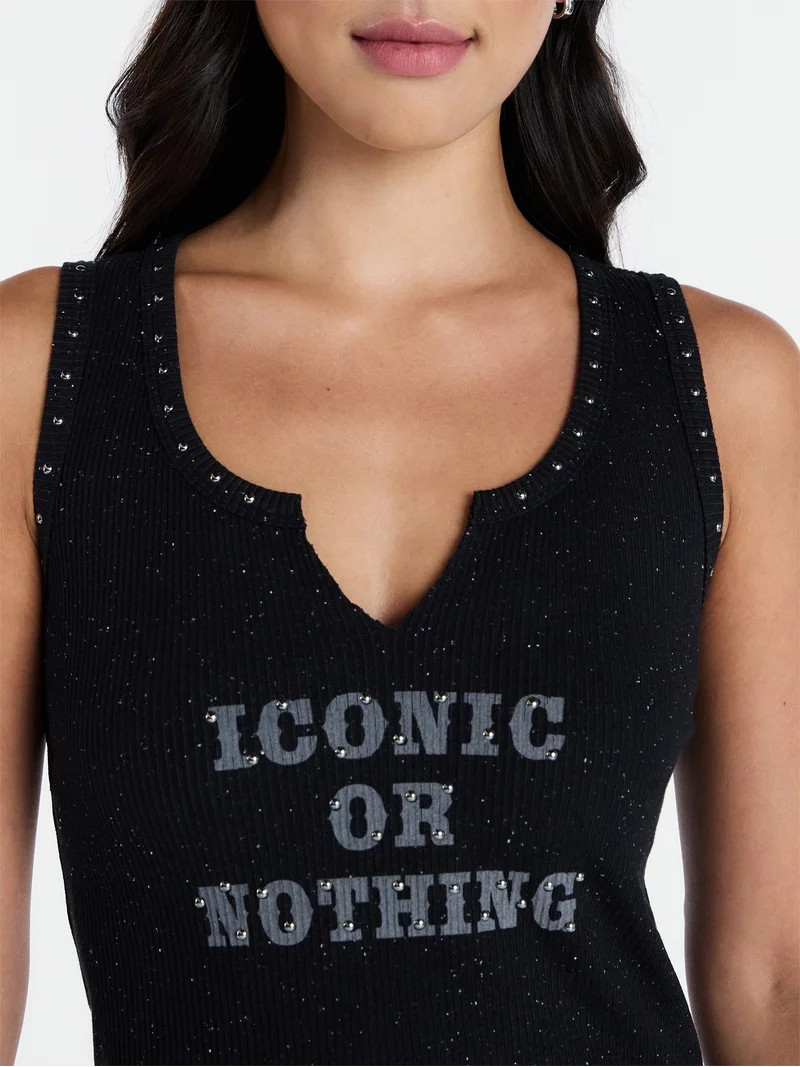 Madden NYC Women\u2019s Graphic Tank Top, Sizes XXS-XXL | Walmart (US)