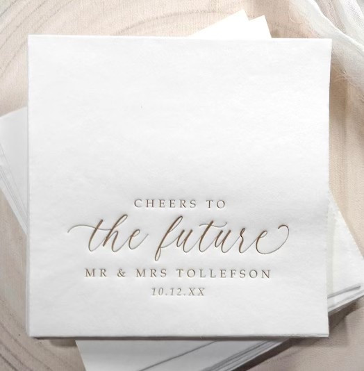 Engagement Party Napkins from KarmaKWeddings

Bride to Be | Gold Foil | Personalized Cocktail Napkins | Bridal Shower | Party Supplies | Wedding Shower Decor 



#LTKHome #LTKWedding #LTKParties