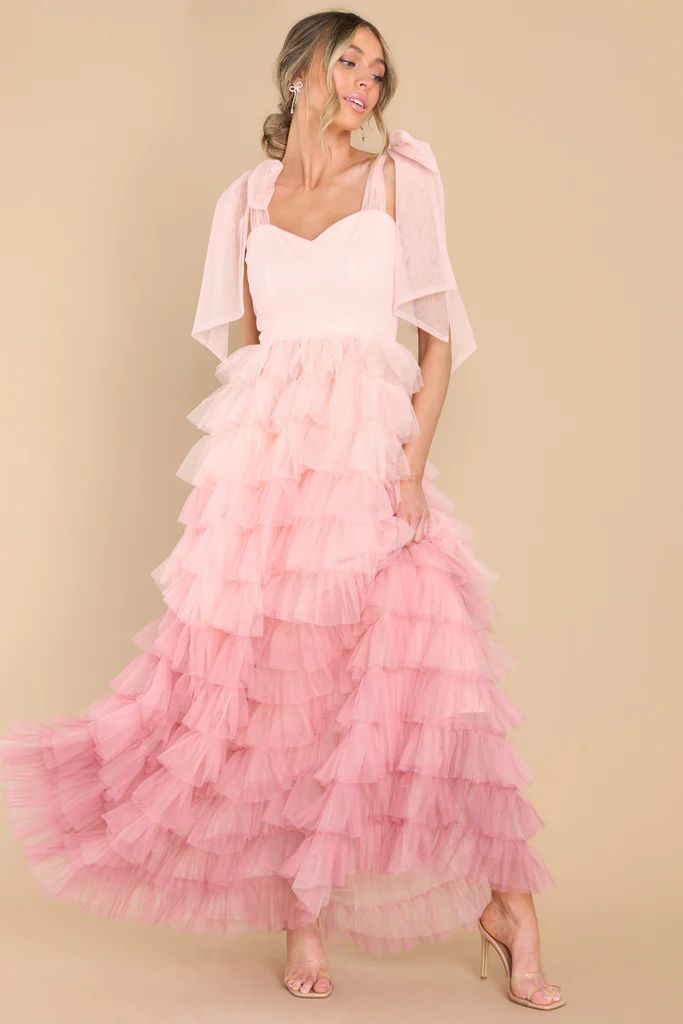 PRE-SALE: Feel My Love Pink Maxi Dress (will ship 01/27) | Red Dress 