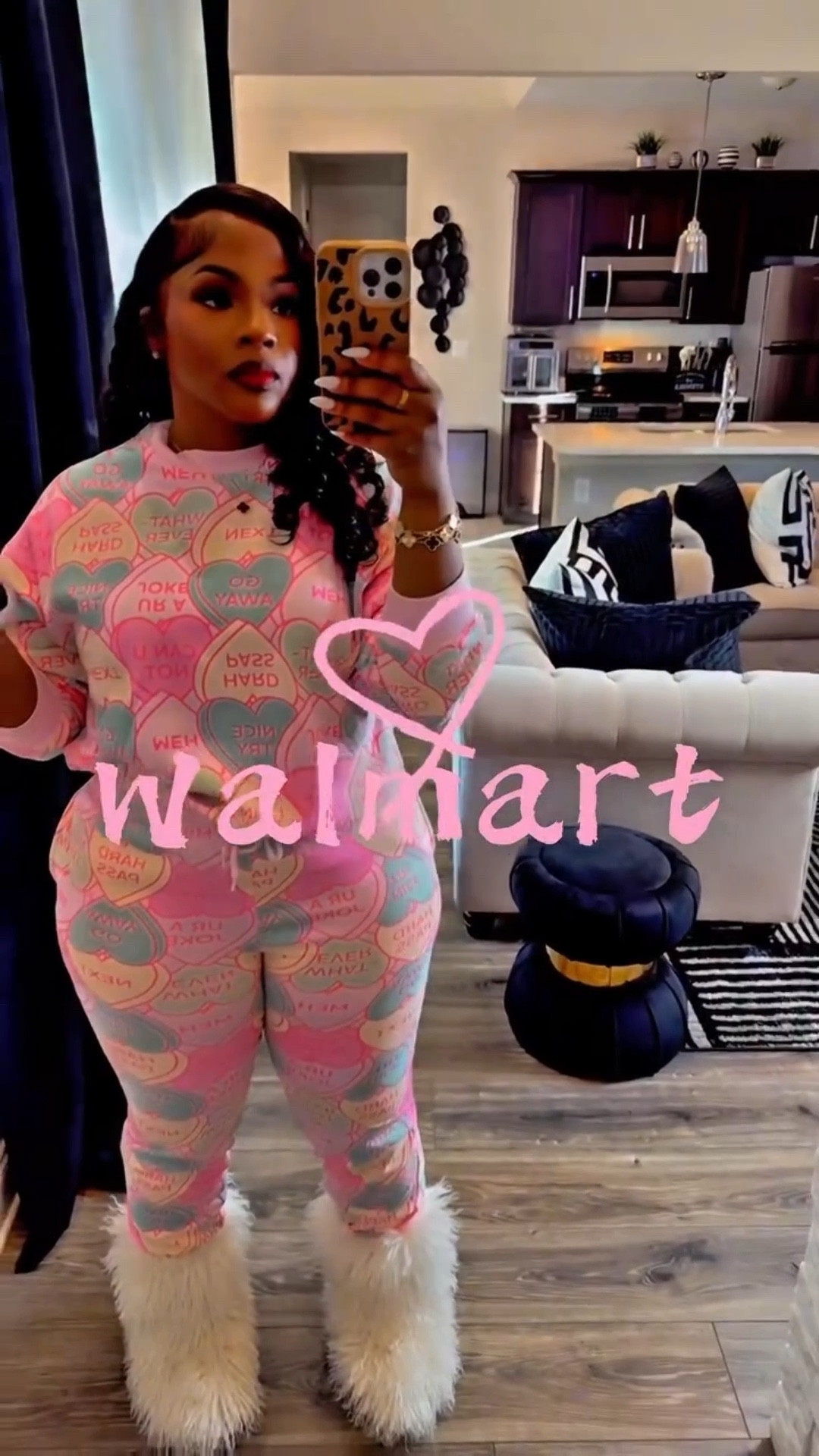 It’s getting very cutesy at Walmart with the matching sets!💗
•
Comment SET for the link 💌
•
If you’re watching from Facebook or TikTok click the Walmart 🔗 on my profile!

🎁GET FIRST DIBS ON ALL LOOKS BY FOLLWOING MY LTK AND SUBSCRIBE FOR FREE🥳

#walmart #valentinesday #matchingset

#LTKFindsUnder50 #LTKootd #LTKMidsize