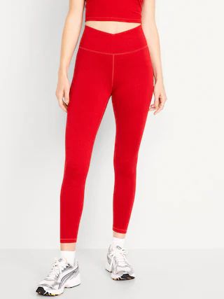 Extra High-Waisted CloudComfy 7/8 Leggings | Old Navy (US)