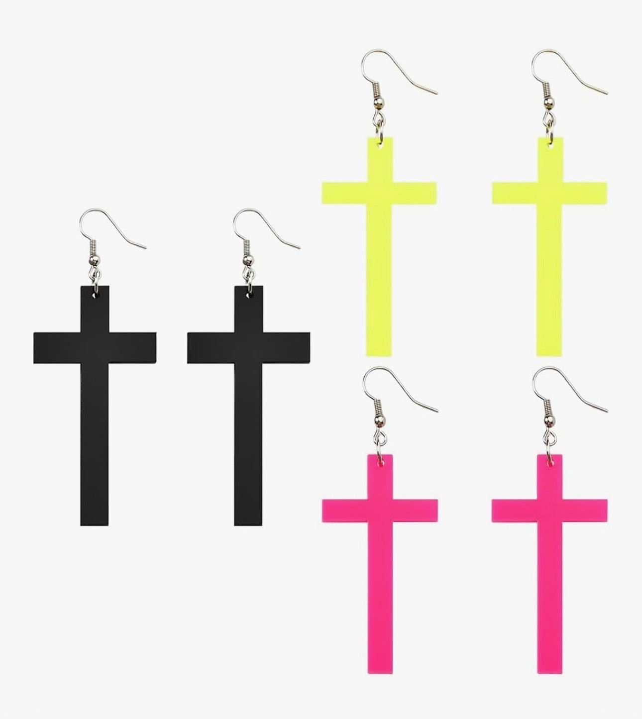 Neon earrings 💛🖤🩷

#LTKdayinmylife #LTKmomlife #LTKselfcare