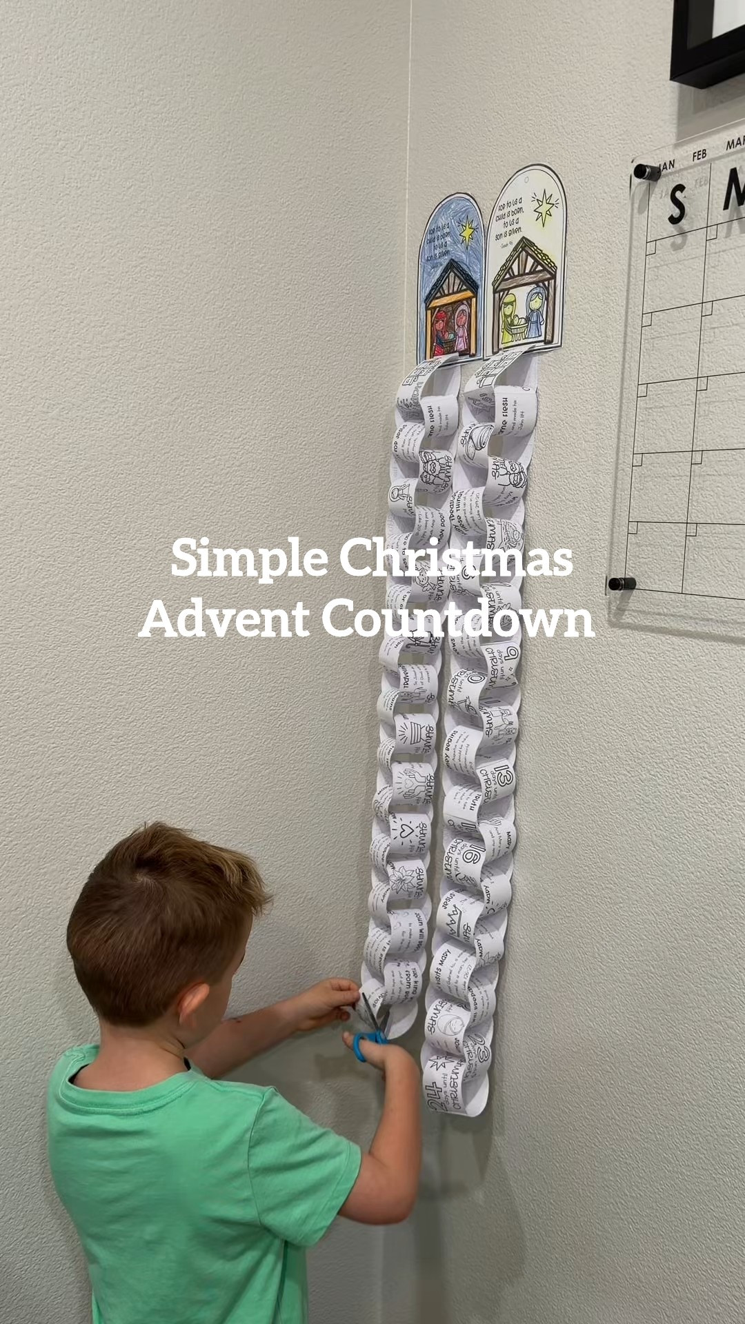 Christ centered Christmas tradition using our family bible. This countdown chain makes the simplest way to engage your kids in the Christmas story every day leading up to Christmas. Our family bible is how we learn note taking, studying and record our faith filled moments. 


#LTKGiftGuide #LTKHoliday #LTKmomlife