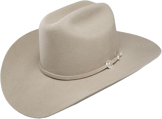 Stetson Men's 4X Corral Wool Cowboy Hat - Sbcral-754098 Silver Sand | Amazon (US)