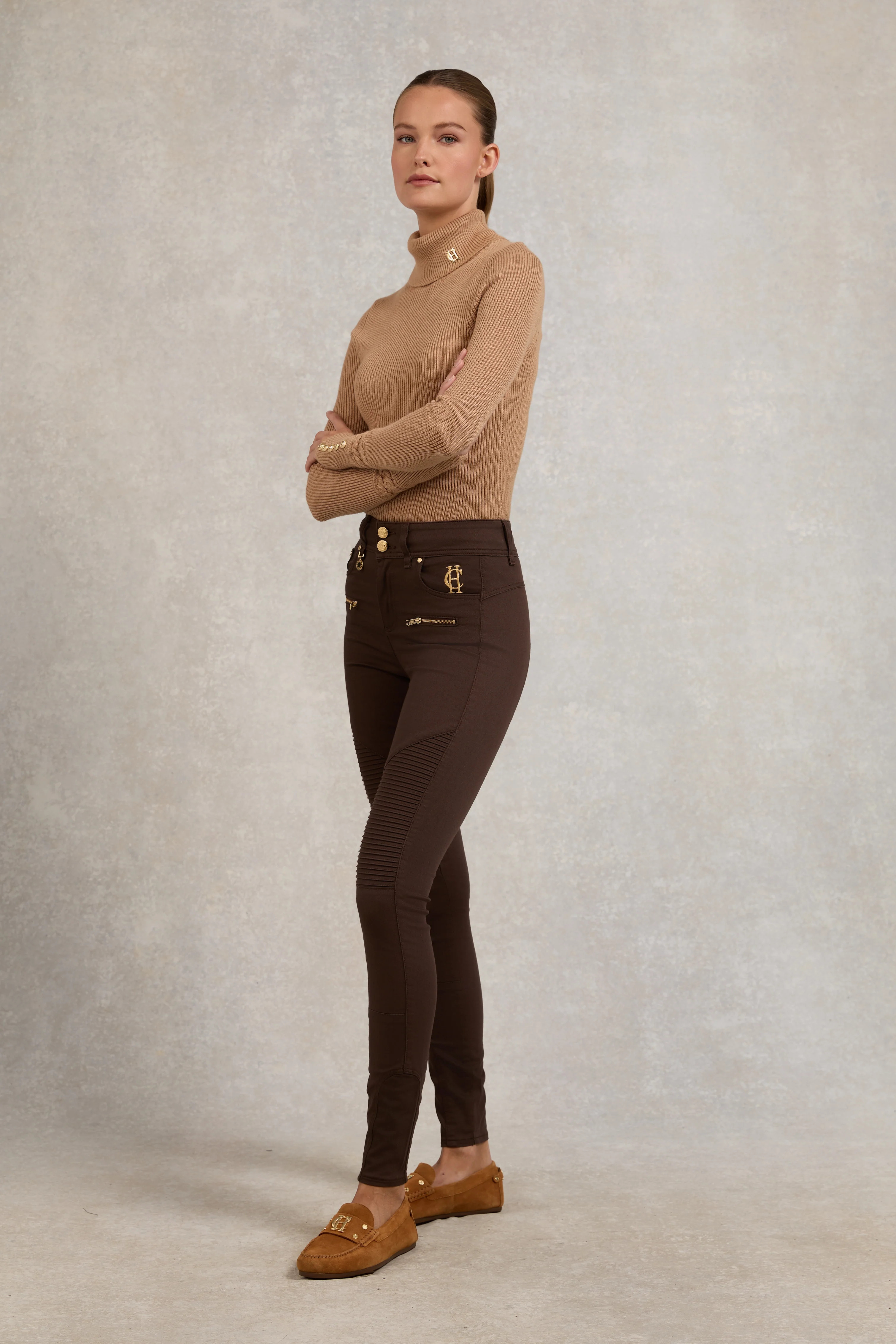 Biker Jean (Chocolate) | Holland Cooper