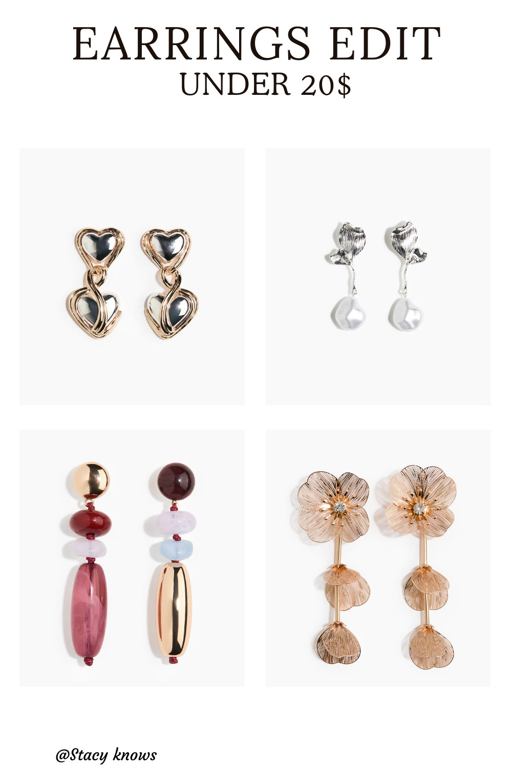 Give your jewelry box a refresh without breaking the bank! I’ve curated an earrings edit with my favorite finds all under $20. These affordable pieces look way more expensive than they are. #LTKunder20 #EarringsEdit #JewelryFinds #AffordableFashion #GoldHoops #EarringStyle #Accessorize #JewelryOnABudget #LTKstyletip #AmazonJewelry #BudgetBoutique 

 #LTKSpringSale #LTKPetite #LTKBeauty