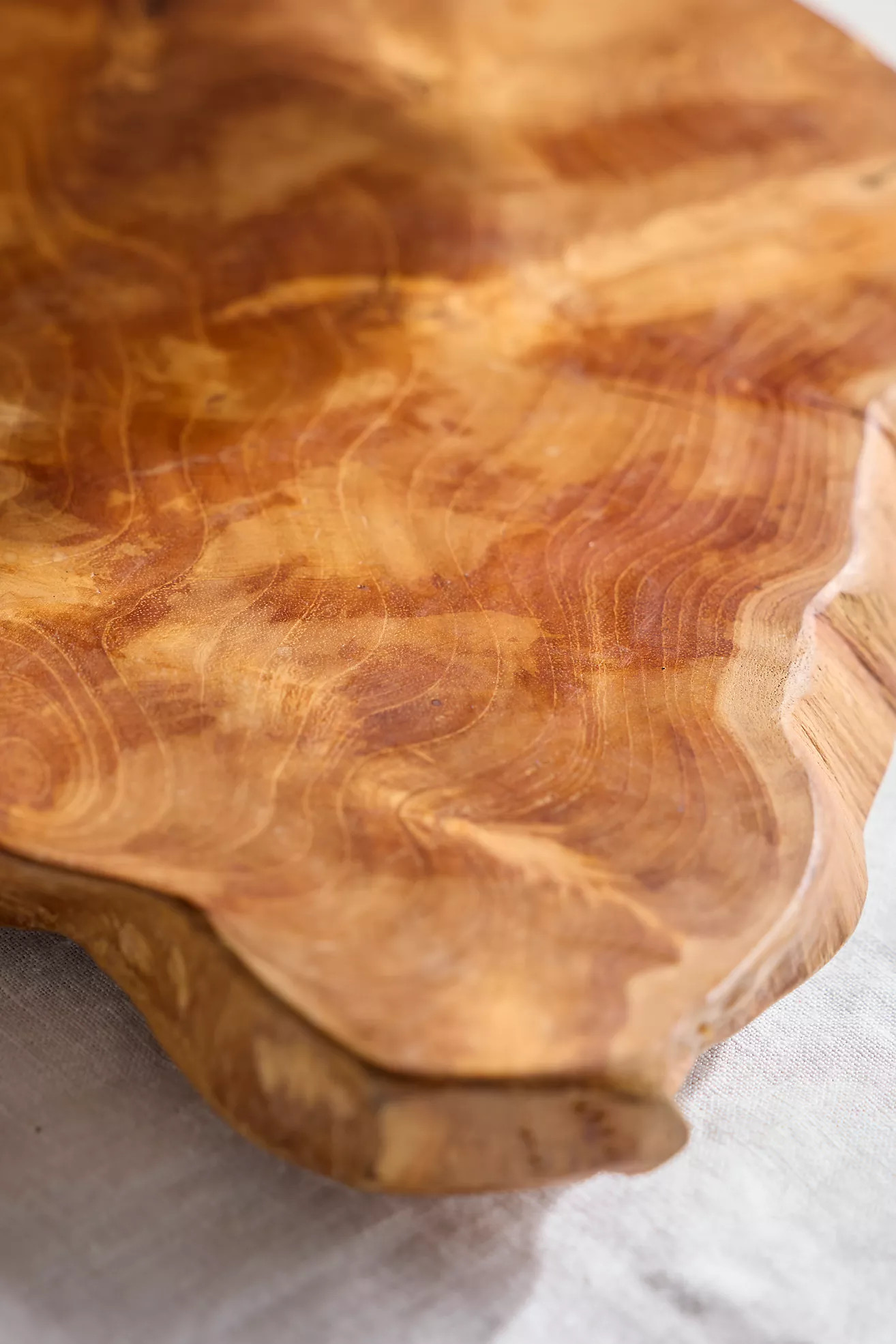 Natural Teak Serving Stand | Anthropologie (US)