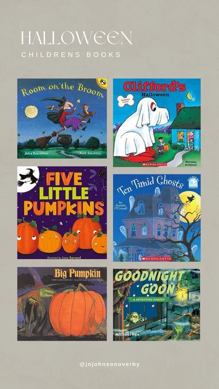 Halloween books we’re loving for the little ones! 

#LTKkids #LTKHalloween #LTKHoliday